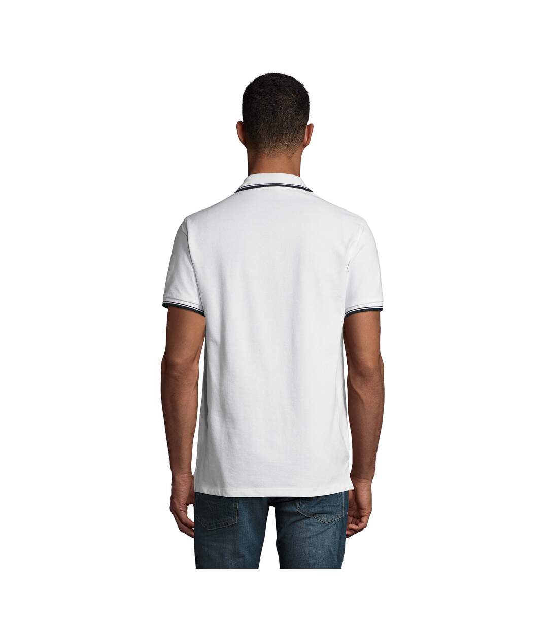 Polo Practice Homme Blanc SOLS-2