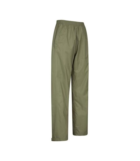 Pantalon de pluie pakka femme kaki Mountain Warehouse