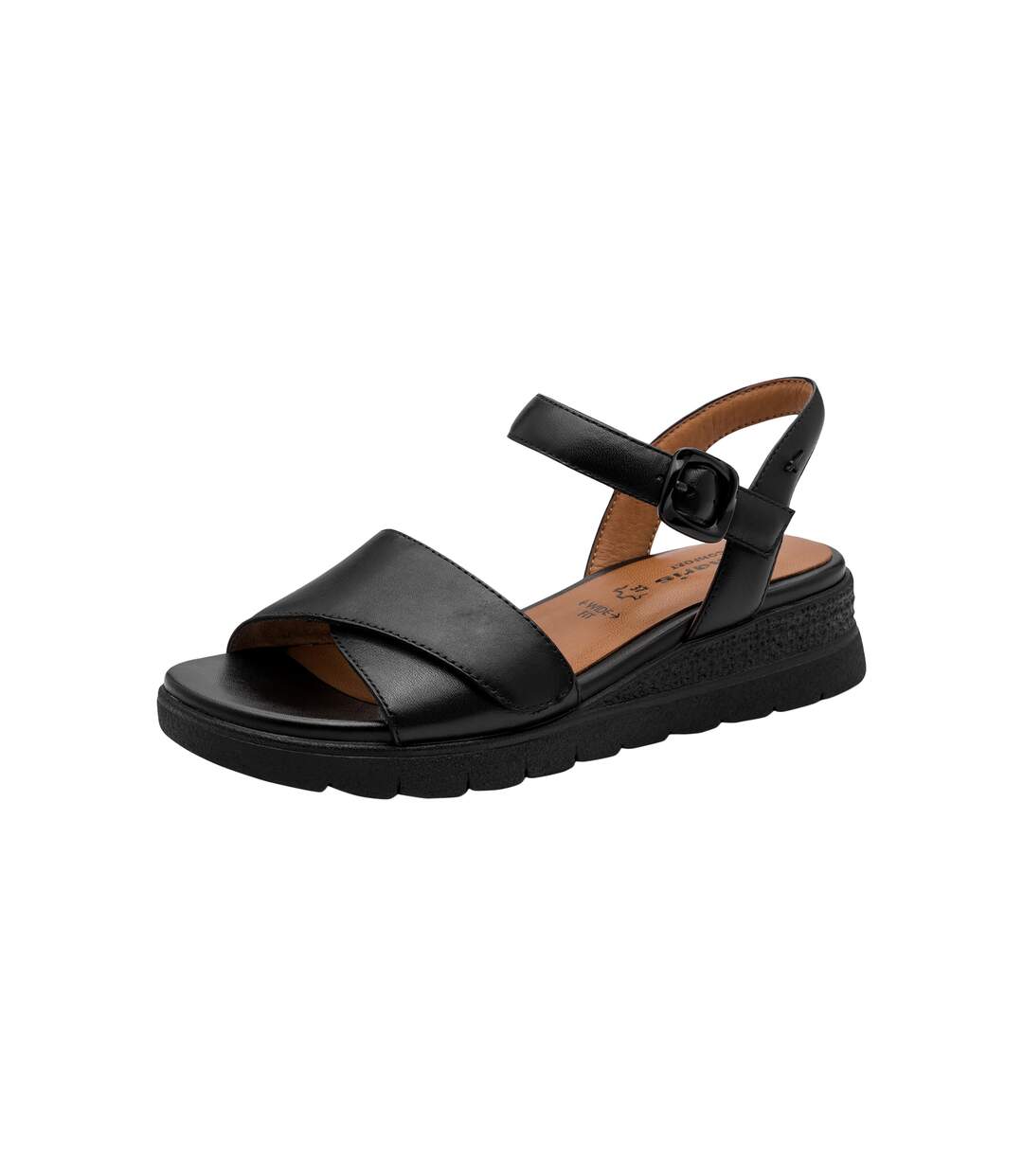 Sandales Cuir Compensées Tamaris Comfort-3