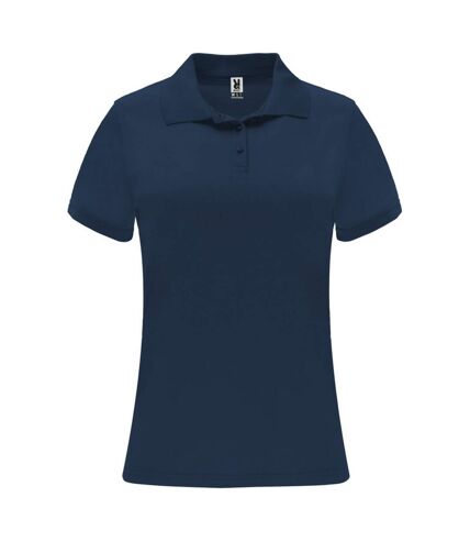 Roly Womens/Ladies Monzha Short-Sleeved Sports Polo Shirt (Navy Blue)
