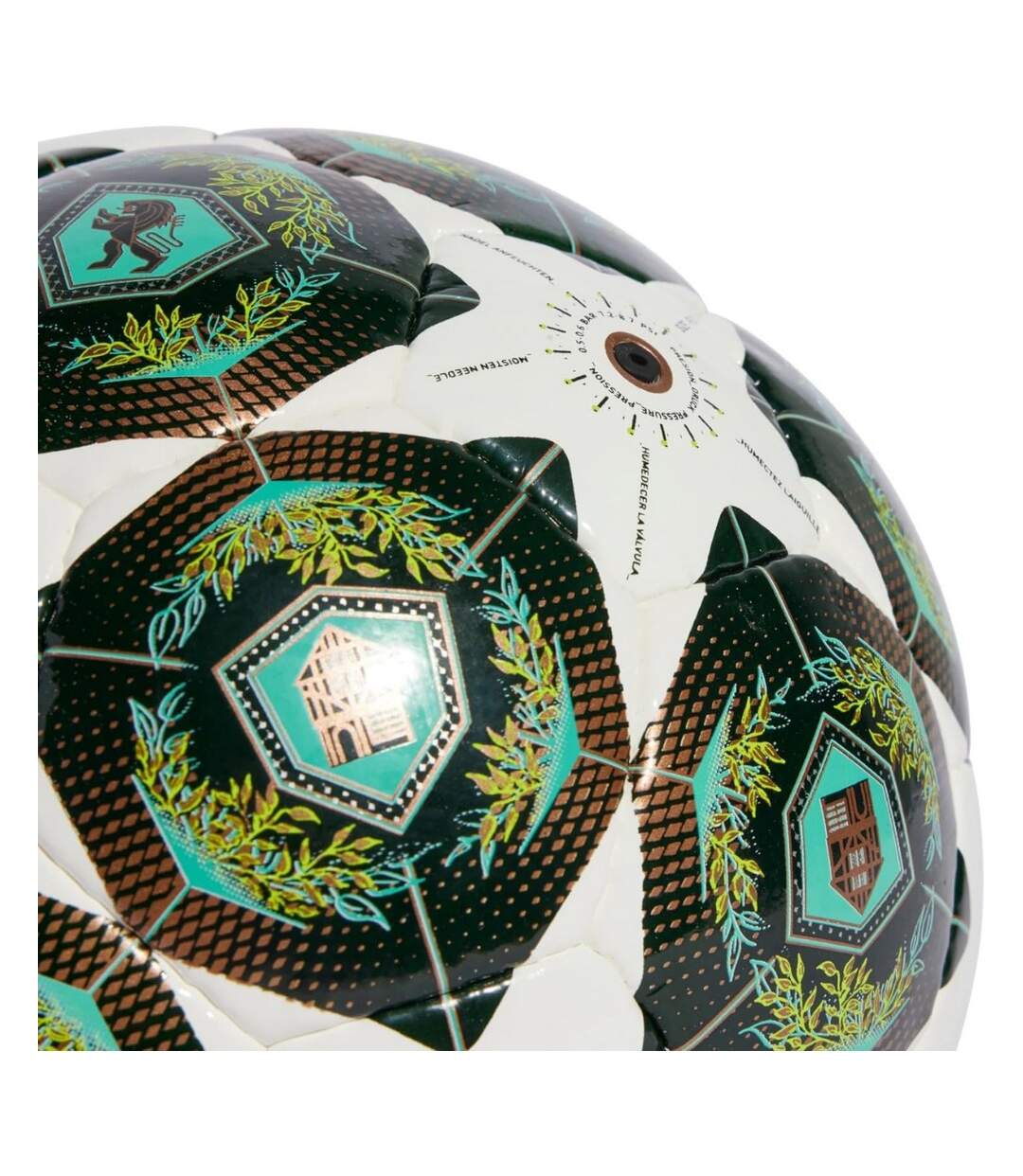 Ballon De Futsal Motif/style Ligue Des Champions De L´uefa Pro Sala Taille 4 Blanc Vert Adidas-4