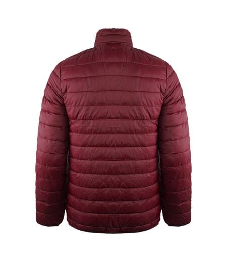 Doudoune Matelassée Motif/style Logo Homme Rouge Aquascutum
