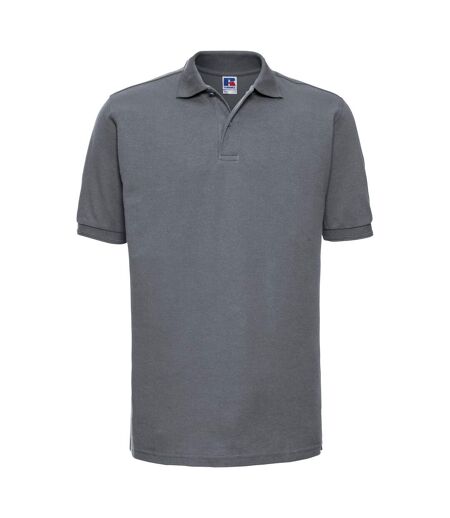 Polo À Manches Courtes Hommes Gris Russell