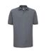 Polo À Manches Courtes Hommes Gris Russell-1