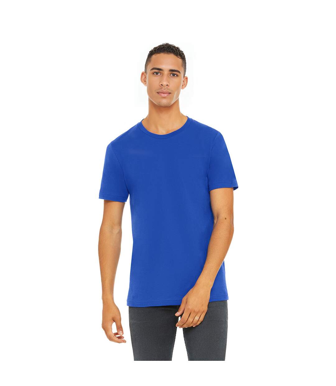 T-shirt adulte bleu roi Bella + Canvas-3