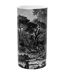 Vase en céramique imprimé 12 x 25 cm Black Forest-1