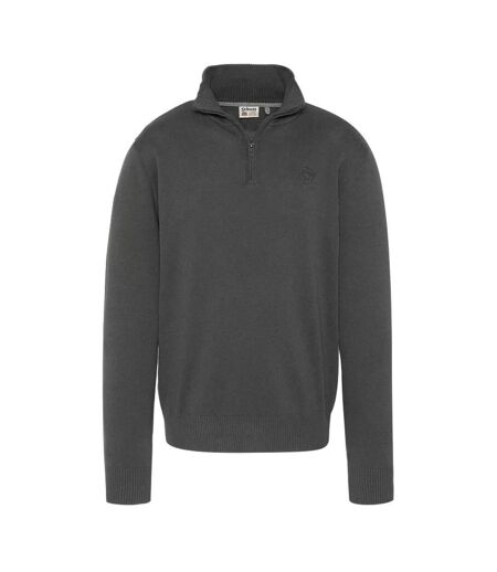 Pull gris anthracite homme schott plb127
