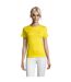SOLS Womens/Ladies Regent Short Sleeve T-Shirt (Lemon)