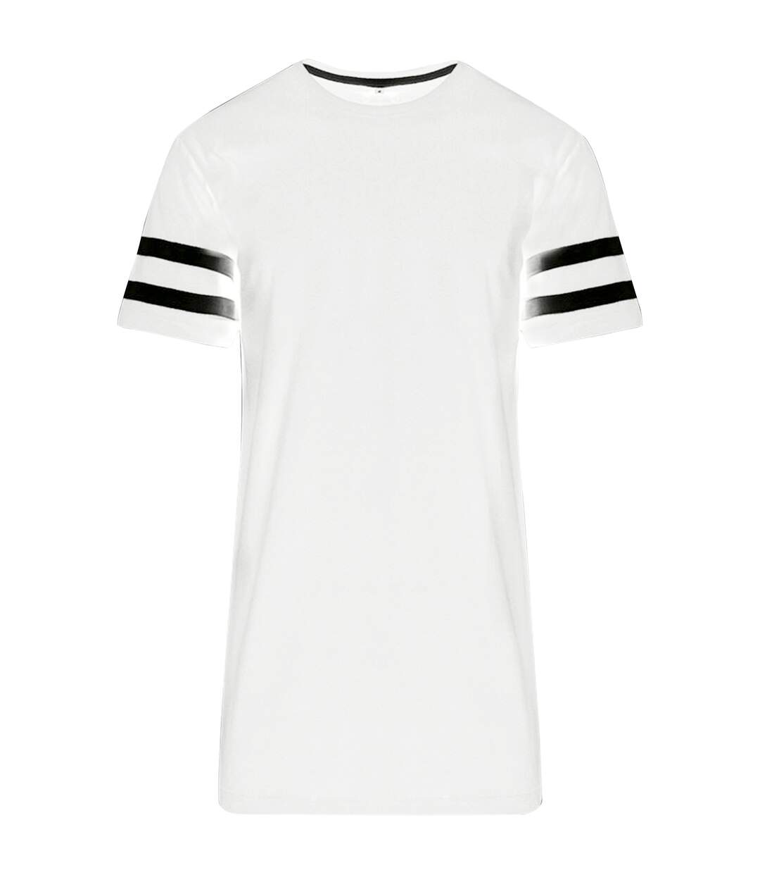 T-shirt à manches courtes homme blanc/noir Build Your Brand-1