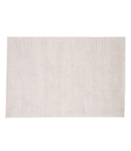 Tapis Déco Vince Solar 240x340cm Blanc