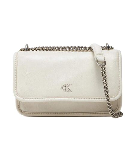 Sac à bandoulière blanc femme calvin klein jeans chain - taille unique