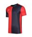 Mens 50/50 short-sleeved jersey vermillion/black Umbro