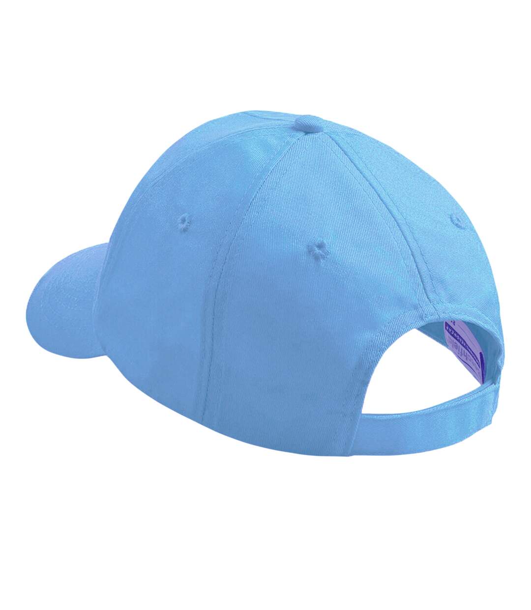 Casquette de baseball 100% coton enfant unisexe bleu ciel Beechfield-2