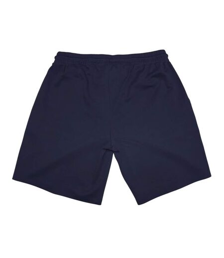 Short De Jogging Motif/style Logo Homme Bleu Marine Aquascutum