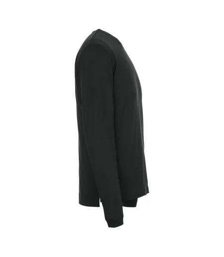 Mens Crossover Albi Long-sleeved T-shirt Black Mascot