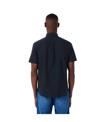 Chemise Motif/style Logo Brodé Homme Bleu Marine Lacoste