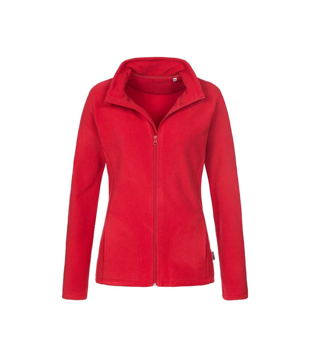 Stedman Womens/Ladies Active FZ Fleece (Scarlet Red) - UTAB297-2