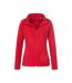 Stedman Womens/Ladies Active FZ Fleece (Scarlet Red) - UTAB297-2
