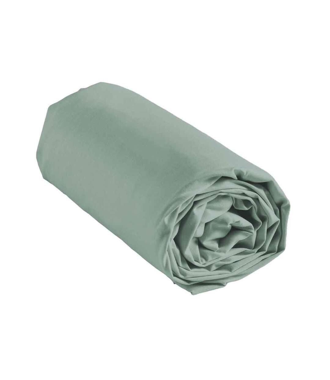 Drap Housse en Coton Linette 140x190cm Sauge-3