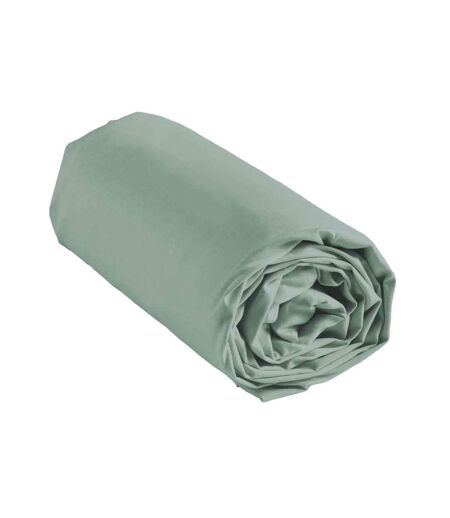 Drap Housse en Coton Linette 140x190cm Sauge