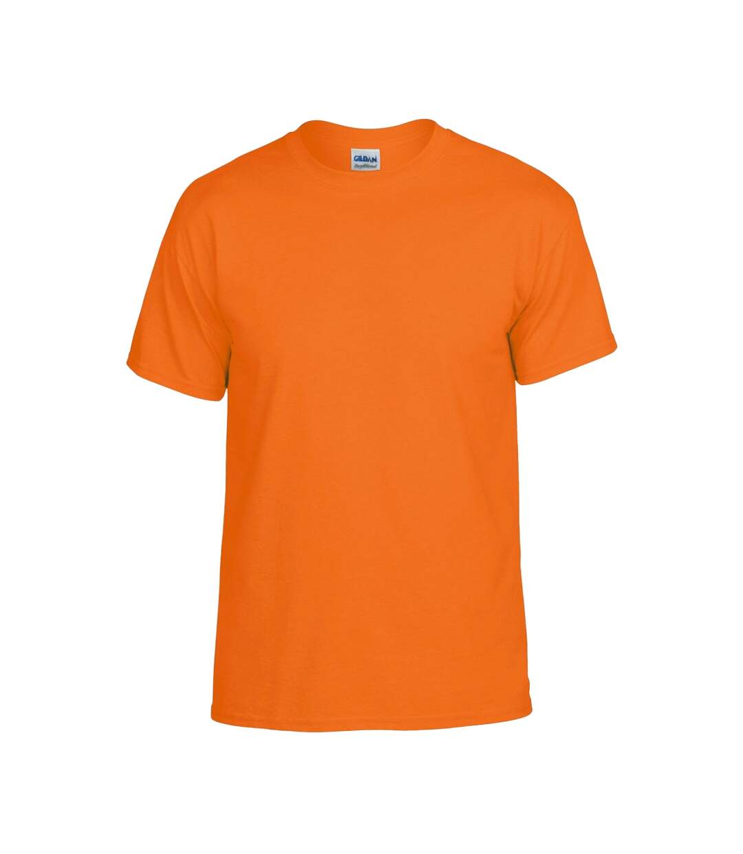 T-shirt Adulte Orange Fluo Gildan-1