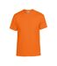 T-shirt Adulte Orange Fluo Gildan-1