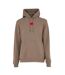Mens Cotton Blend Pullover Hoodie Medium Grey Hugo-3