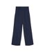 Pantalon marine femme vero moda may button-1