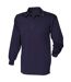 Front Row - Polo de rugby à manches longues 100% coton - Homme (Bleu marine/Bleu marine) - UTRW478