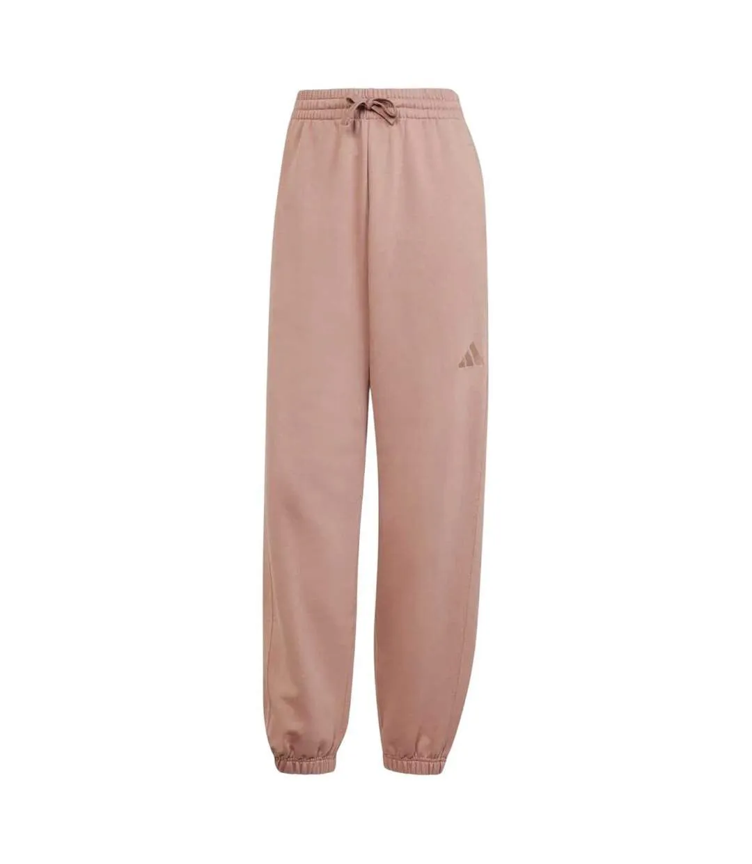 Pantalon De Jogging Femme Beige Rose Adidas-1