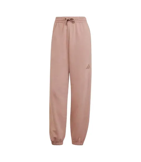 Pantalon De Jogging Femme Beige Rose Adidas