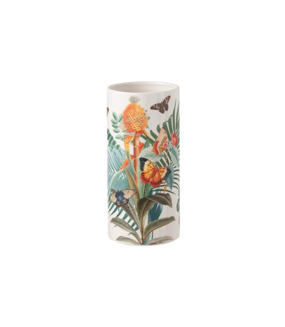 Vase Design Papillons 30cm Multicolore