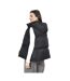 Womens/ladies Cello Padded Short Gilet Black Brave Soul-3