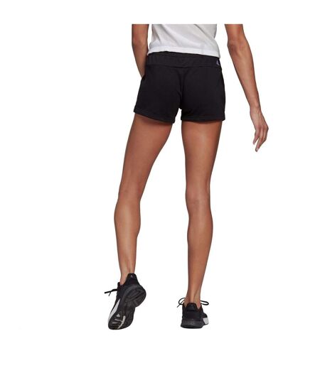 Short Motif/style Logo Femme Noir Blanc Adidas