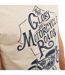 T-shirt col en V homme en coton Glory Vondutch
