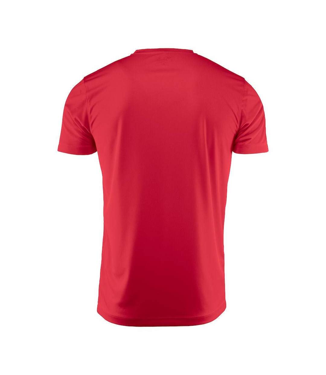 T-shirt Run Homme Rouge Printer RED-2