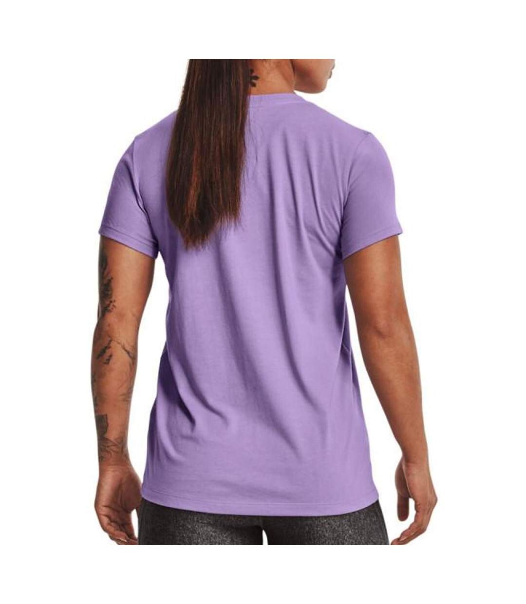 T-shirt Violet Femme Under Armour Live Sportstyle Graphic - L