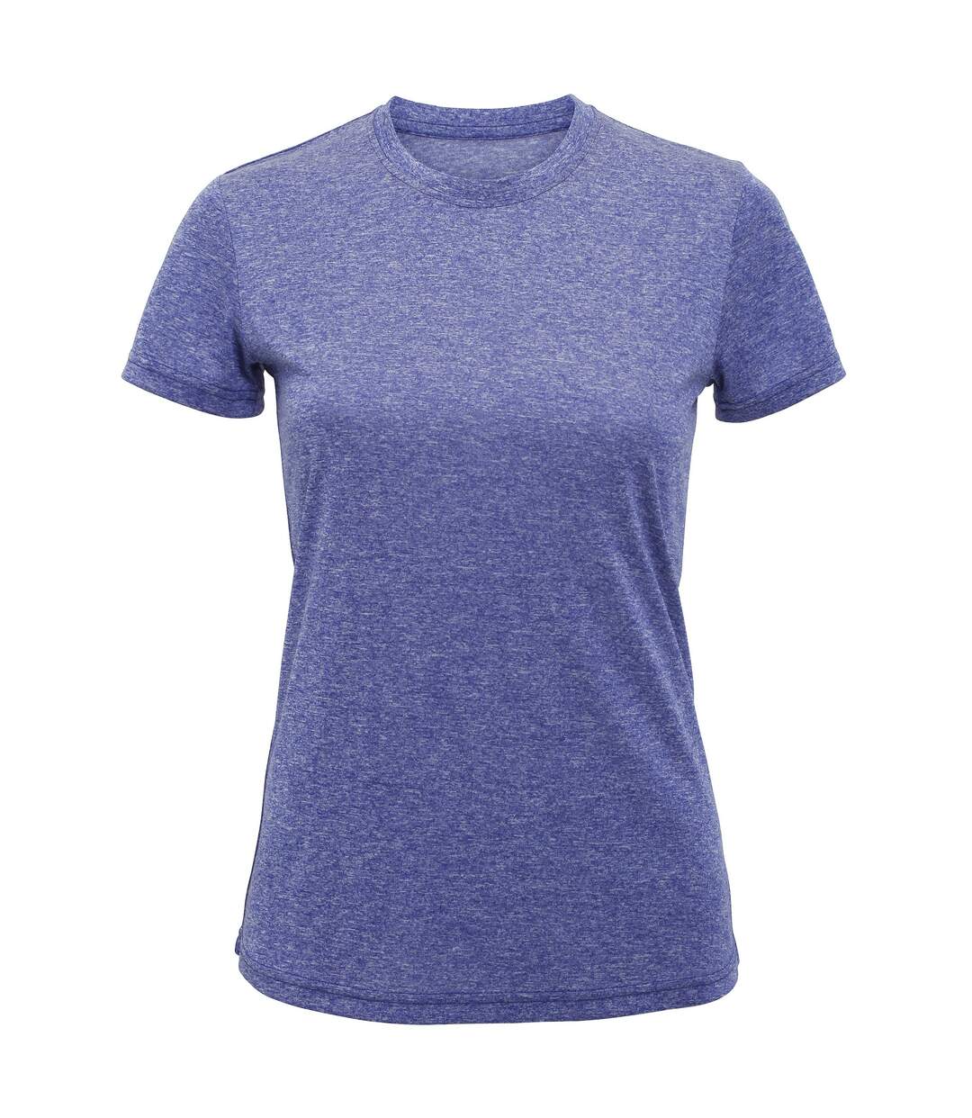 Tri Dri Womens/Ladies Performance Short Sleeve T-Shirt (Purple Melange) - UTRW5573