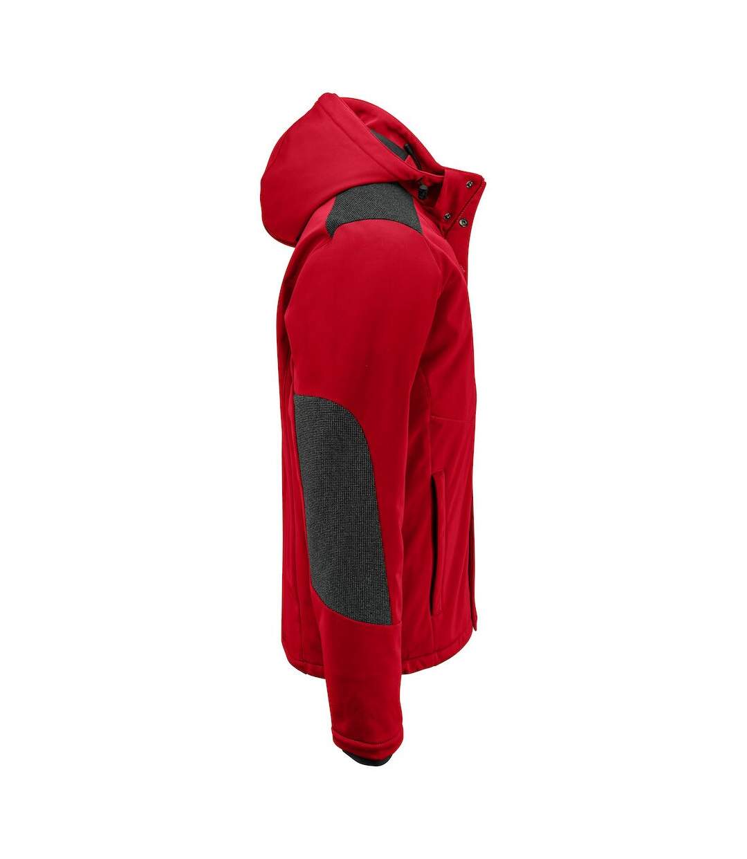 Mens Lined Multi-functional Padded Jacket Red Projob-4