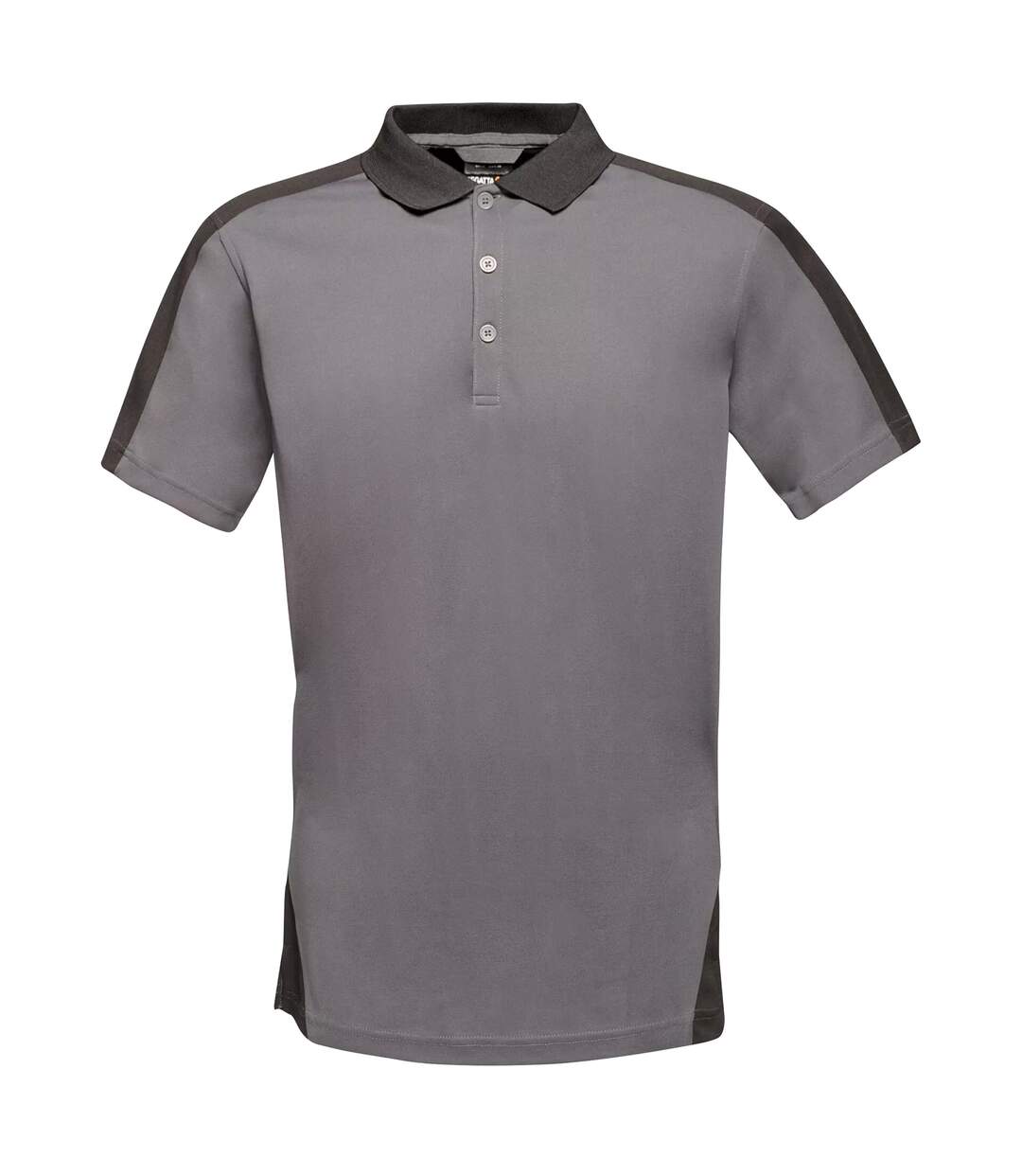 Regatta - Polo de sport CONTRAST - Homme (Gris / noir) - UTPC3304