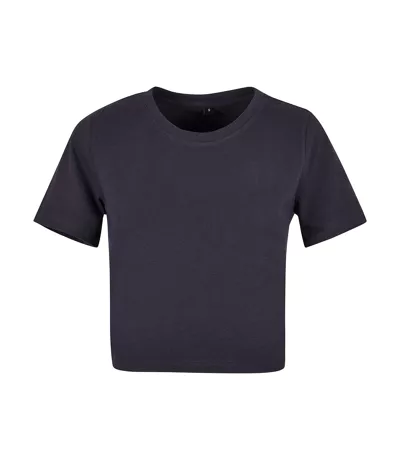 T-shirt Court Femme Bleu Marine New Morning Studios