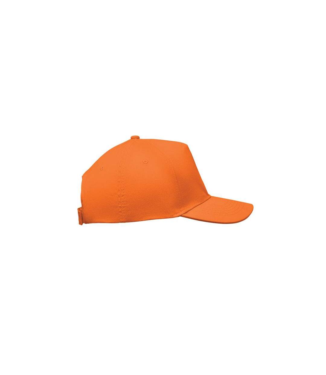 Sunny 5 Panel Baseball Cap Orange MidOcean-3