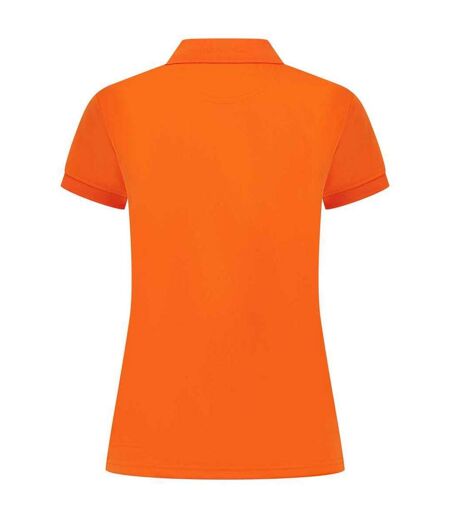 Polo femme orange vif Henbury Henbury