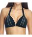 Women's wireless halter bikini bra W241705