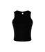 Bella + Canvas Womens/Ladies Micro-Rib Racer Tank Top (Solid Black) - UTPC6974