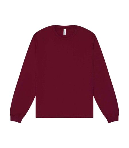 T-shirt Manches Longues Adulte Pourpre Bella + Canvas