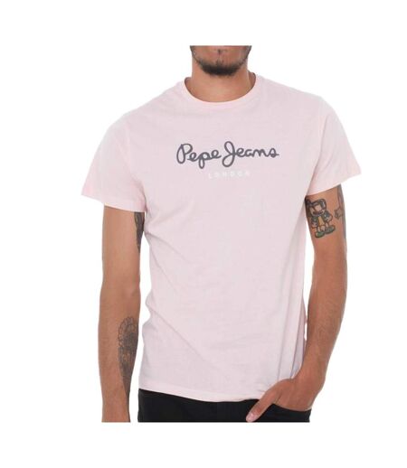 T-shirt rose homme pepe jeans 508208 - l