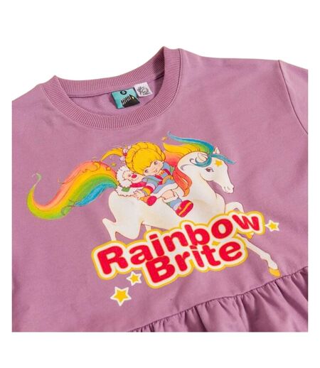 Robe À Smocks Jumping Pour Femmes/femmes Violet Clair Rainbow Brite