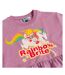 Robe À Smocks Jumping Pour Femmes/femmes Violet Clair Rainbow Brite-3