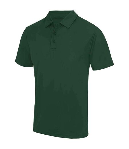 Polo homme vert bouteille AWDis Cool